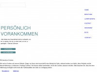 anita-ganzoni.ch Webseite Vorschau