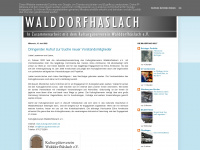 walddorfhaeslach.blogspot.com Webseite Vorschau