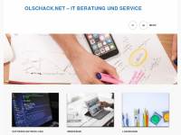 olschack.net Webseite Vorschau