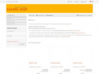 eucapil-shop.eu Webseite Vorschau