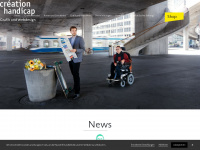 creation-handicap.ch Webseite Vorschau