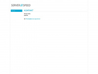 server-speed.net Webseite Vorschau