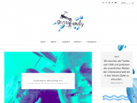 divingfamily.com Webseite Vorschau