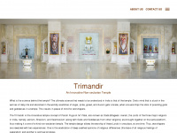 trimandir.org Webseite Vorschau