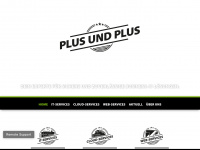 plusundplus.ch Webseite Vorschau