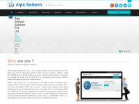 alpssoftech.com Webseite Vorschau