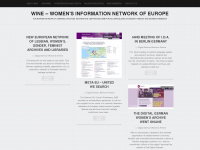 winenetworkeurope.wordpress.com Webseite Vorschau