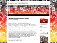 germanysnextbundeskabinett.wordpress.com Webseite Vorschau