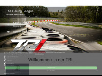 the-racing-league.de Webseite Vorschau