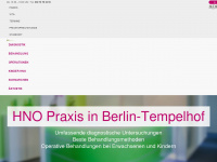 hno-praxis-mell.de Webseite Vorschau
