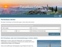 ferienhaus-istrien.net Webseite Vorschau