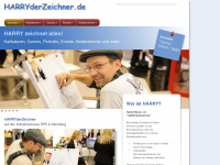 karikaturenzeichner-schnellzeichner.de Webseite Vorschau