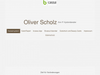 oliver-scholz.com Webseite Vorschau