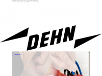 dehn-international.com Webseite Vorschau