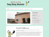 yangshengakademie.de Webseite Vorschau