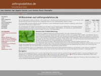 arthropodafotos.de Webseite Vorschau