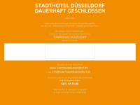 stadthotel-duesseldorf.de Webseite Vorschau