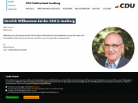 cdu-isselburg.de Webseite Vorschau