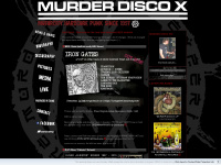 murderdisco.de Webseite Vorschau