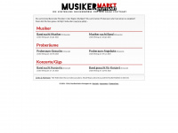 musikermarkt-stuttgart.de Webseite Vorschau
