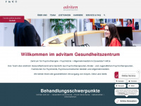 advitam-duesseldorf.de Webseite Vorschau