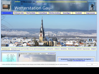 wetterstation-ga.de Webseite Vorschau