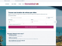 carrentals.fr Webseite Vorschau