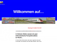 triebfahrzeuge.ch Webseite Vorschau