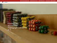 montessori-landshut.de Webseite Vorschau