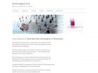 interspectro.com Webseite Vorschau