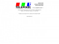 telepixel.ch Webseite Vorschau