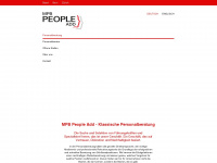 mpb-people-add.ch Webseite Vorschau