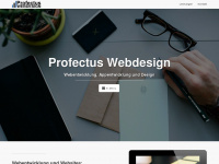 profectus-webdesign.de Webseite Vorschau