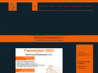 narrenzunft-eisenbach.com Webseite Vorschau