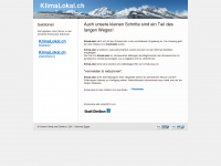klimalokal.ch Webseite Vorschau