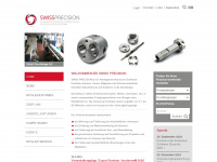 swiss-precision.ch Webseite Vorschau