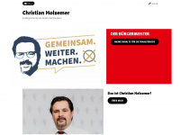 christian-holzemer.de Webseite Vorschau
