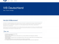 ivb-deutschland.de Webseite Vorschau