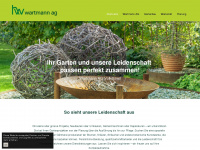 wartmanngarten.ch Webseite Vorschau