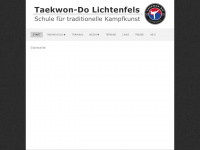 taekwondo-lif.de Webseite Vorschau