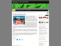 marijuanacannabis.wordpress.com Webseite Vorschau