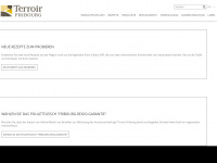 terroir-fribourg.ch Webseite Vorschau