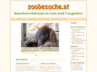 zoobesuche.at Webseite Vorschau