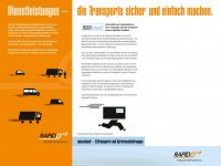 rapido-transport.de Webseite Vorschau