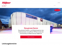 pfiffner.ch Webseite Vorschau