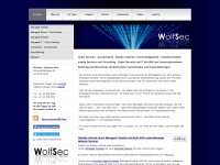 wolfsec.ch Webseite Vorschau