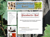 poysdorferhof.at Webseite Vorschau
