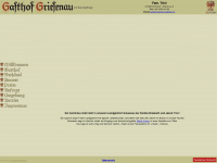 griesenau.com Webseite Vorschau