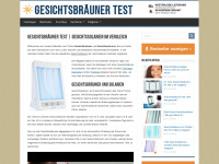 gesichtsbraeuner.org Webseite Vorschau