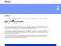 nobis-asset-management.com Webseite Vorschau